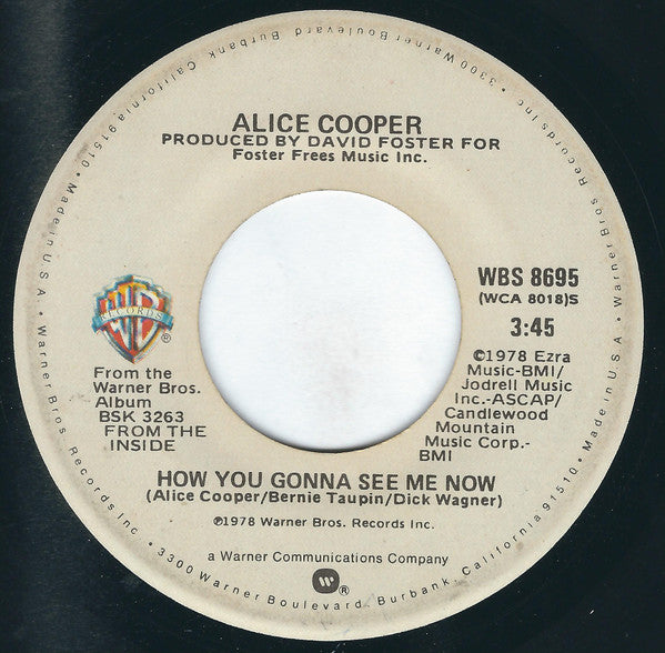 Alice Cooper (2)   How You Gonna See Me Now