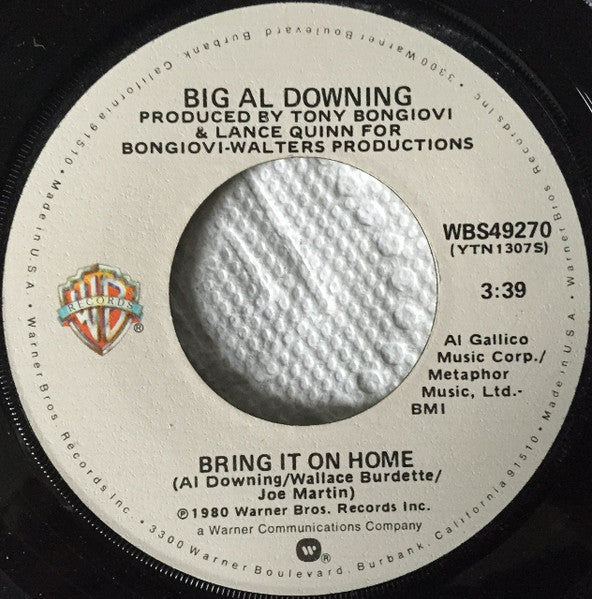 Al Downing   Bring It On Home