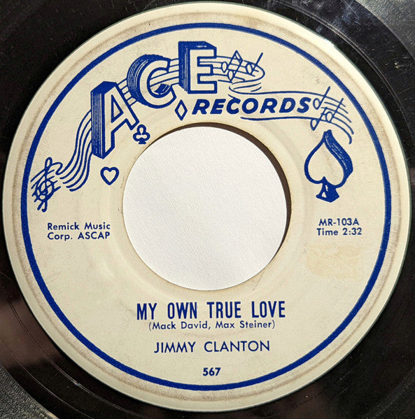 Jimmy Clanton â€“ My Own True Love / Little Boy In Love