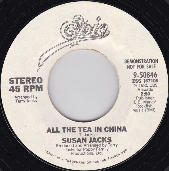 Susan Jacks â€“ All The Tea In China