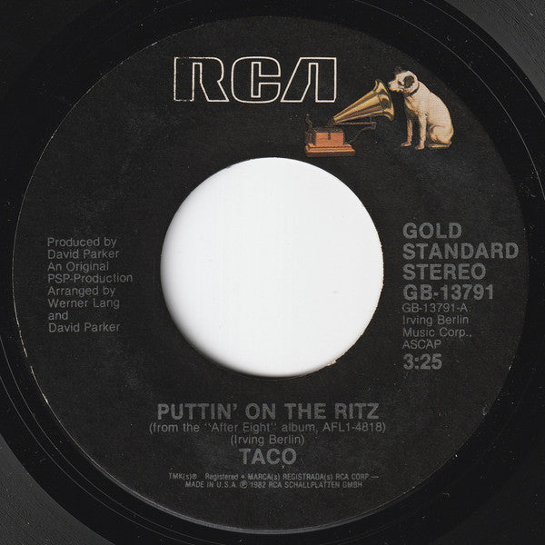 Taco â€“ Puttin On The Ritz / Cheek To Cheek