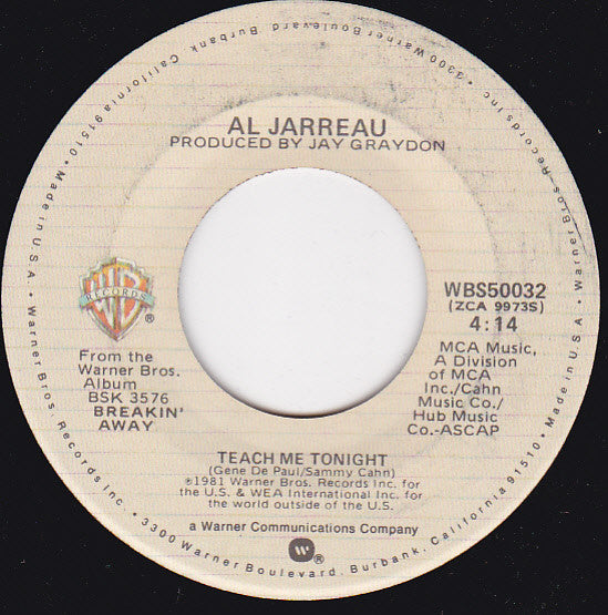 Al Jarreau   Teach Me Tonight / Easy