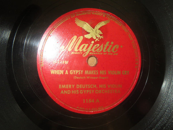 Emery Deutsch And His Gypsy Orchestra â€“ When A Gypsy Makes His Violin Cry / Once Upon A Time
