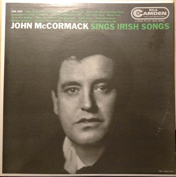 John McCormack (2) â€“ John McCormack Sings Irish Songs