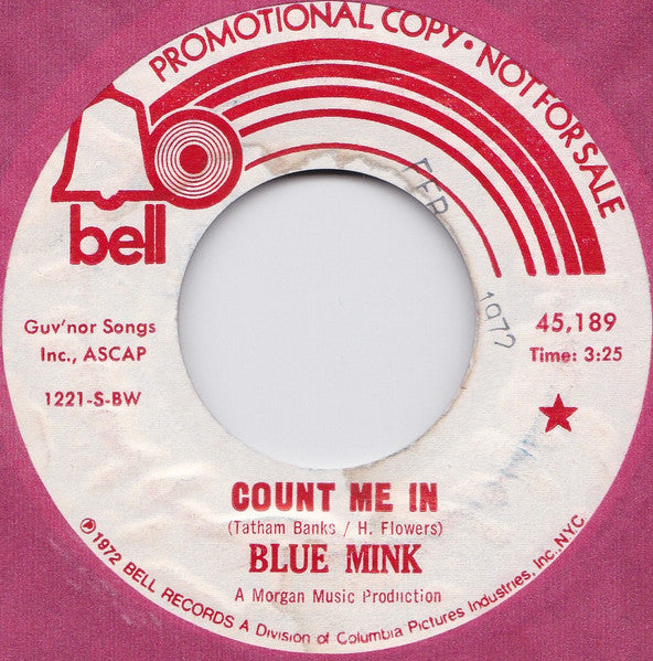 Blue Mink aÂ€Â“ Count Me In