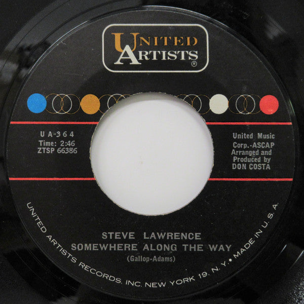 Steve Lawrence (2) â€“ Somewhere Along The Way