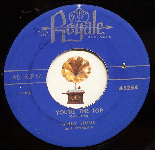 Ginny Simms â€“ Youre The Top