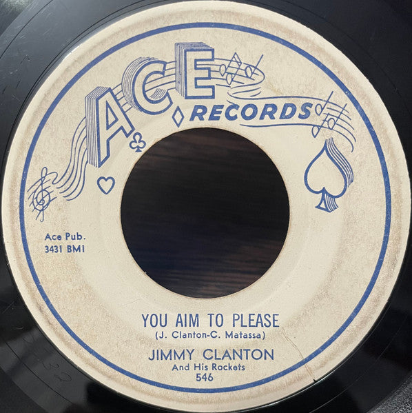 Jimmy Clanton And His Rockets â€“ You Aim To Please / Just A Dream