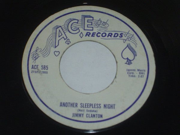Jimmy Clanton â€“ Another Sleepless Night / Im Gonna Try